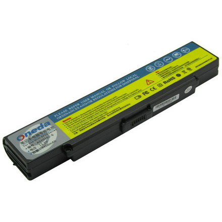 Oneda New Laptop Battery for SONY VAIO VGN-AR53DB VGP-BPS9/S [Li-ion 6-cell 4400mAh] Black 