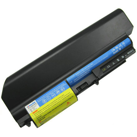 Oneda New Laptop Battery for ThinkPad T61 Series 42T5225 [Li-ion 9-cell 6600mAh] 
