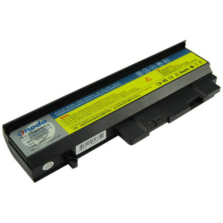 Oneda New Laptop Battery for Lenovo Ideapad Y330 LO8S6D11 [Li-ion 6-cell 4400mAh] Black 