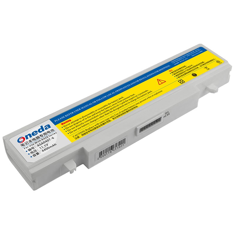 Oneda New Laptop Battery for SAMSUNG Q318 Series AA-PB9NC6B [Li-ion 6-cell 4400mAh] White 