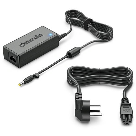 Oneda New Laptop Adapter for HP Compaq 65W 18.5V 3.5A Tip size:4.8*1.7mm 
