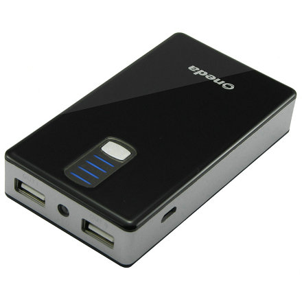 Oneda Power Bank 6600mAh MP-6600 Black 