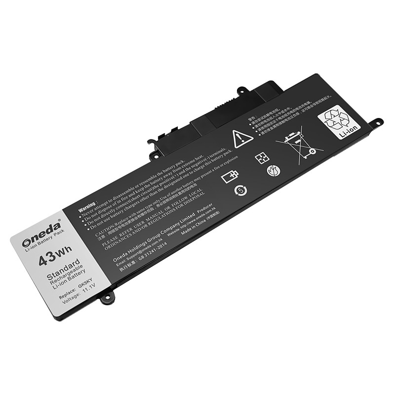 Oneda 适配于 戴尔 Inspiron 11-3147 系列 GK5KY 笔记本电池 [锂聚合物电池3芯3800mAh] 