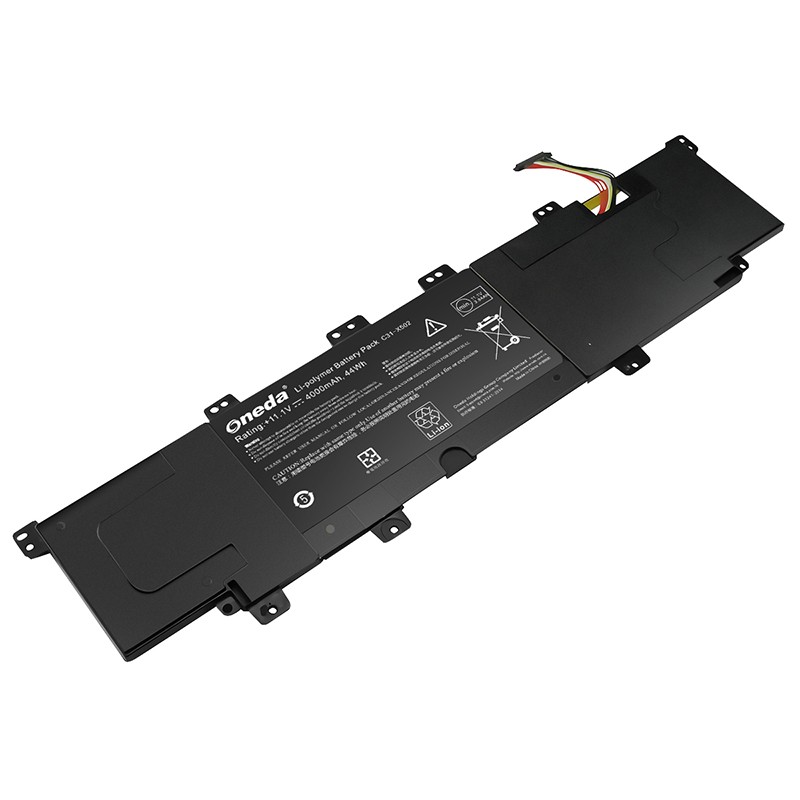 Oneda New Laptop Battery for Asus PU500 Series C31-X502 [Li-polymer 44Wh] 