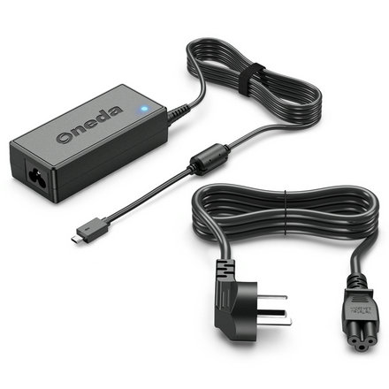 Oneda New Laptop Adapter for ASUS 19V 1.75A Tip size:Square Interface 