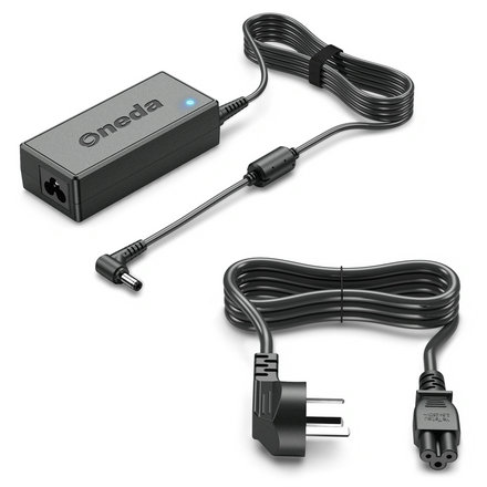 Oneda New Laptop Adapter for TOSHIBA 19V 2.37A Tip size:5.5X2.5mm 