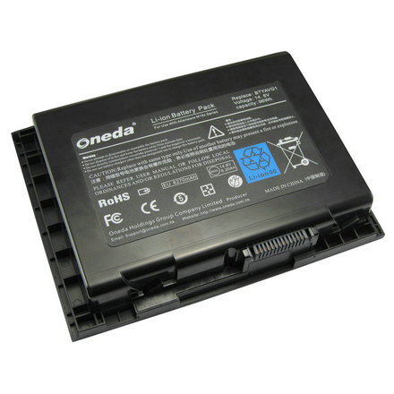 Oneda 适配于戴尔 Dell Alienware M18X 系列 BTYAVG1 笔记本电池 [锂离子电池96Wh] 