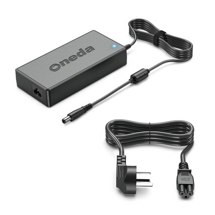 Oneda New Laptop Adapter for DELL 19.5V 12.3A Tip size:7.4X5.0mm 