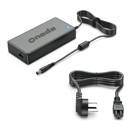 Oneda New Laptop Adapter for HP 18.5V 6.5A Tip size:7.4X5.0mm 