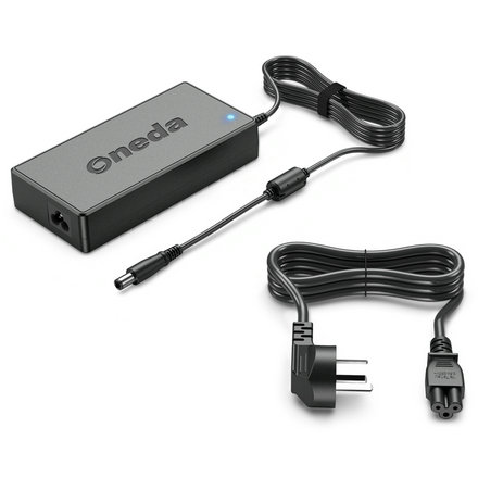 Oneda New Laptop Adapter for HP 19.5V 6.15A Tip size:7.4X5.0mm 