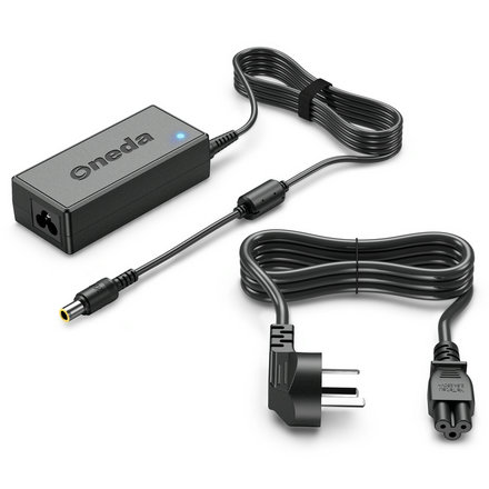 Oneda New Laptop Adapter for ThinkPad 65W 20V 3.25A Tip size:7.9×5.5mm 