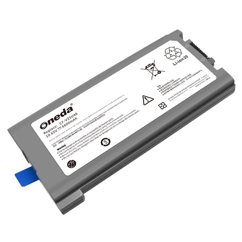 Oneda New Laptop Battery for Panasonic CF-30 Series CF-VZSU46 [Li-ion 9-cell 6600mAh] 