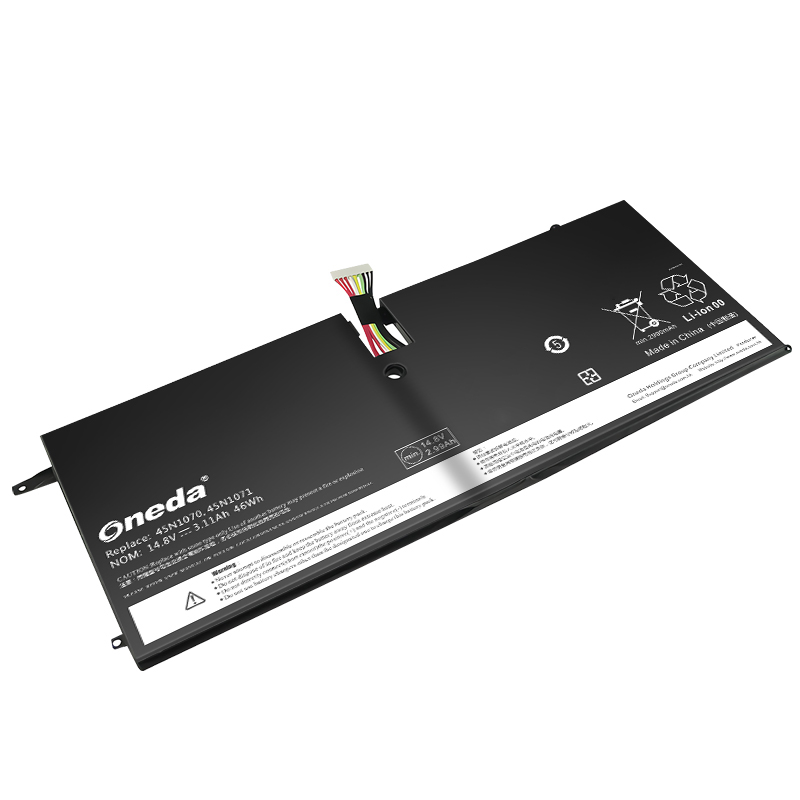 Oneda New Laptop Battery for ThinkPad X1 Series 45N1070 [Li-polymer 4-cell 3.11Ah/46WH] 