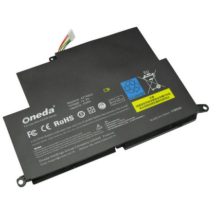 Oneda New Laptop Battery for ThinkPad Edge S220 Series 42T4932 [Li-polymer 43Wh] 