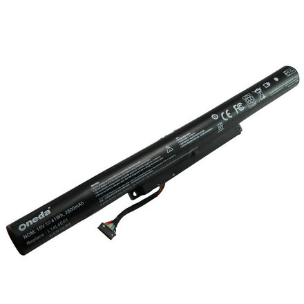 Oneda 适配于联想 Lenovo Y50c 系列 L14L4E01 笔记本电池 [锂离子电池41Wh/2800mAh] 