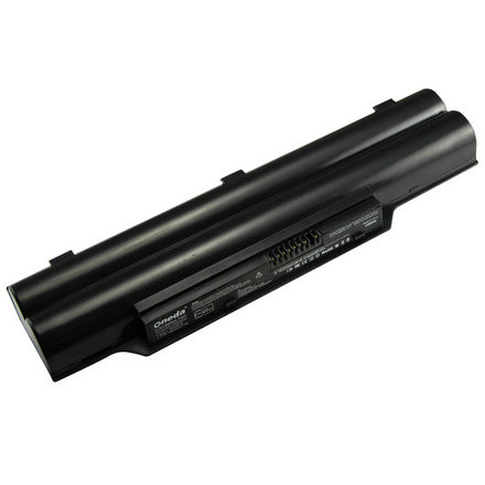 Oneda New Laptop Battery for TOSHIBA  Fujitsu LifeBook A530 Series FMVNBP186 [Li-ion 9-cell 6600mAh] 