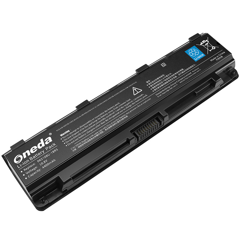 Oneda 适配于东芝 TOSHIBA C40-AD05B1 系列 PA5108U-1BRS 笔记本电池 [锂离子电池6芯4400mAh] 