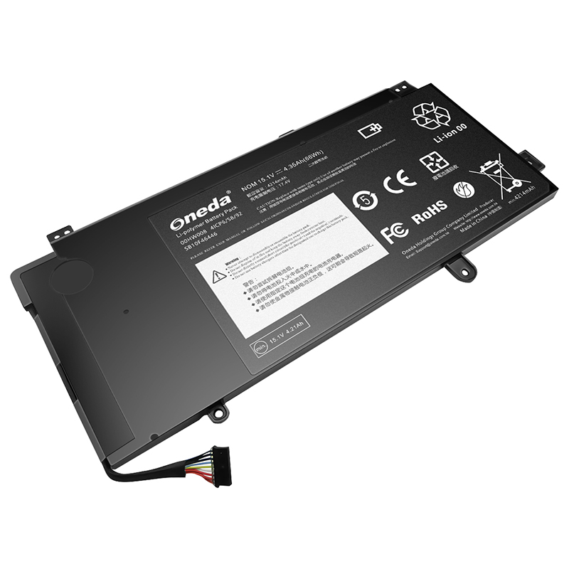 Oneda New Laptop Battery for Lenovo  Yoga15 Series 00HW008 [Li-polymer 4-cell 4.36Ah/66Wh] 