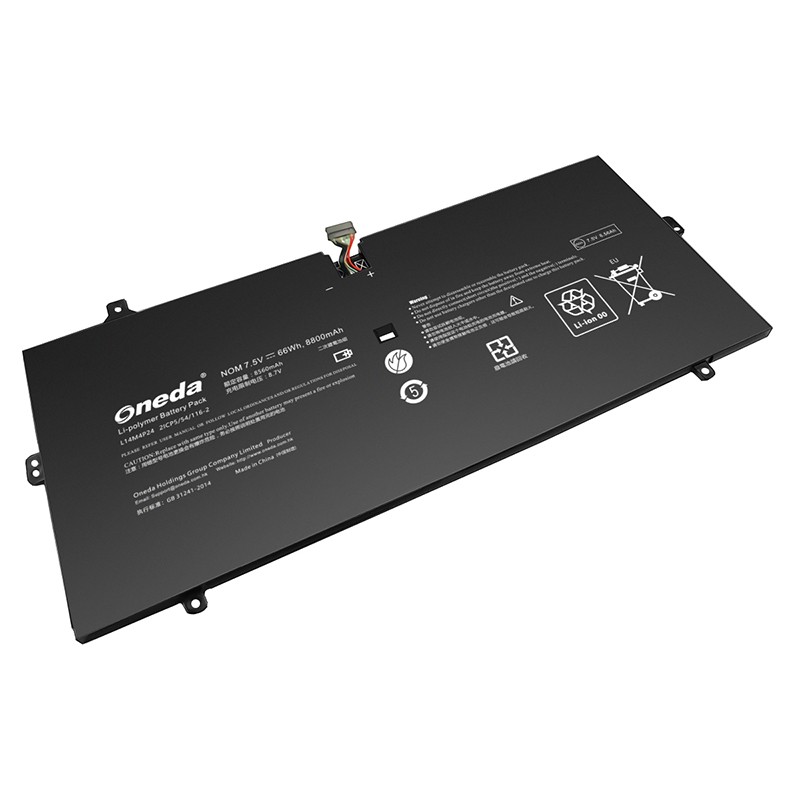 Oneda New Laptop Battery for Lenovo  L14M4P24 Series L14L4P24 [Li-polymer 4-cell 66Wh/8800mAh] 