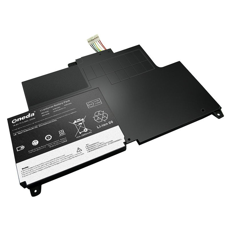 Oneda New Laptop Battery for ThinkPad S230U Series 45N1092 [Li-polymer 4-cell 2.9Ah/43WH] 