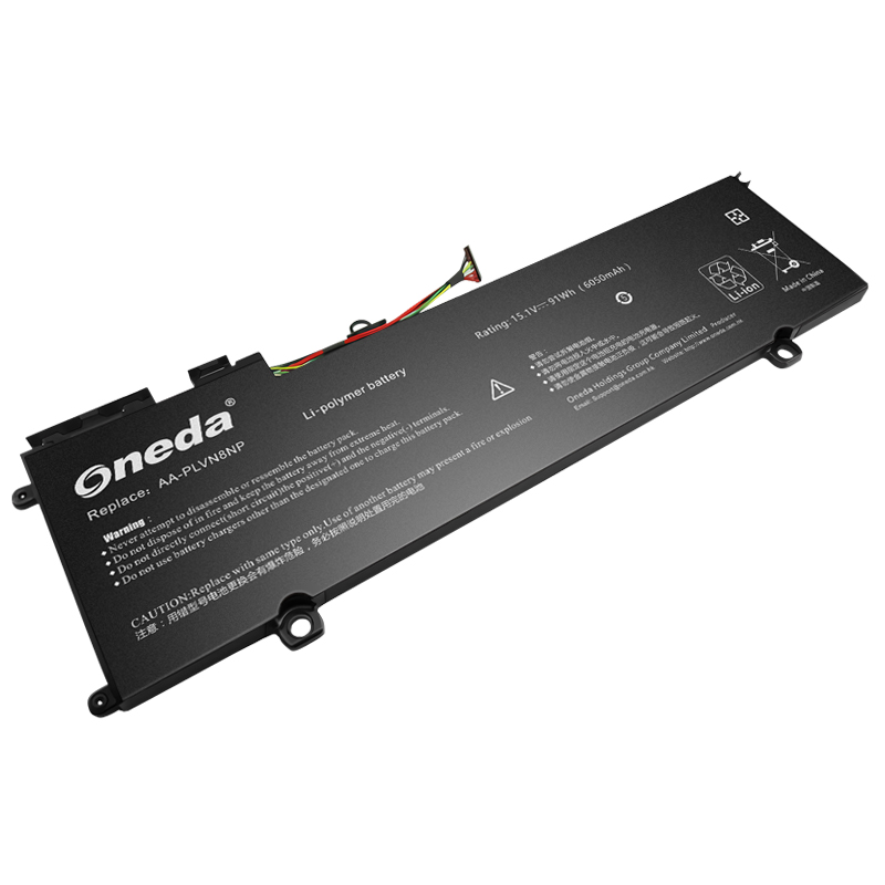 Oneda New Laptop Battery for SAMSUNG 880Z5E Series  AA-PLVN8NP [Li-polymer 6050mAh/91Wh] 