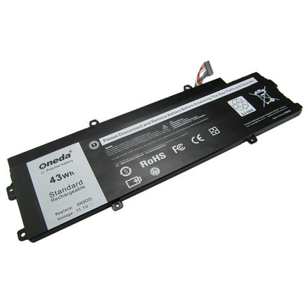Oneda New Laptop Battery for Dell P22T  Series 5R9DD [Li-polymer 3-cell 43Wh] 