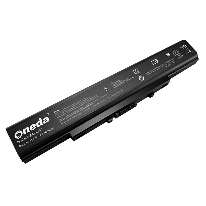 Oneda New Laptop Battery for Asus P31 Series A42-U31 [Li-ion 8-cell 4400mAh] 