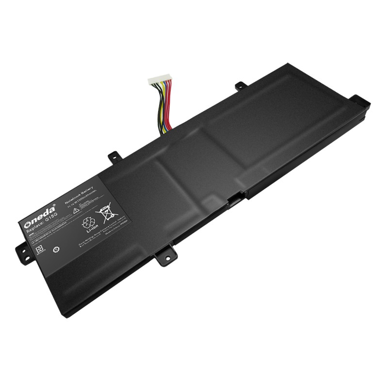Oneda New Laptop Battery for Thunderobot 911 Targa-T6a Series G15G [Li-polymer 4-cell 60Wh/5300mAh] 