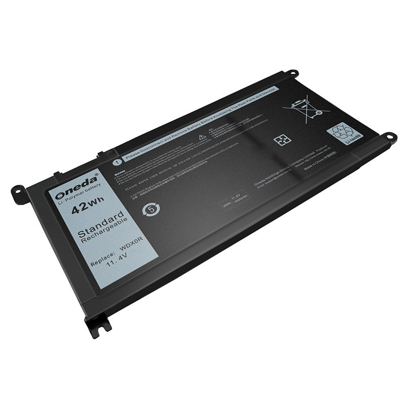 Oneda New Laptop Battery for Dell P69G Series WDX0R [Li-polymer 3-cell 42Wh] 