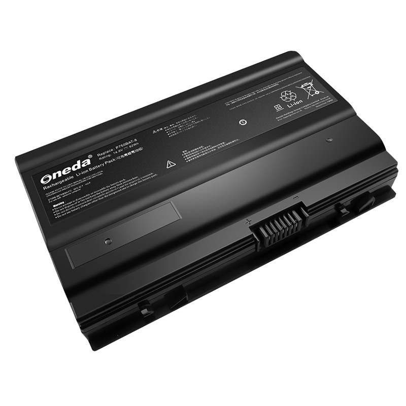 Oneda New Laptop Battery for Hasee ZX8 Series P750BAT-8[Li-ion 8-cell 82Wh] 