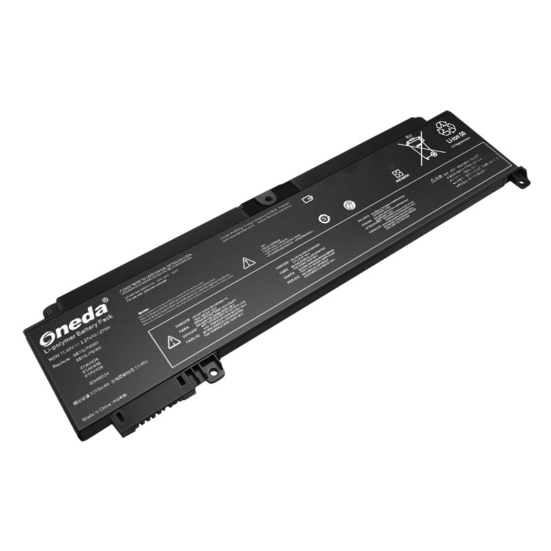 Oneda 适配于联想 ThinkPad T460S 系列 SB10J79003 笔记本电池 [锂聚合物电池3芯27Wh/2.274Ah] 