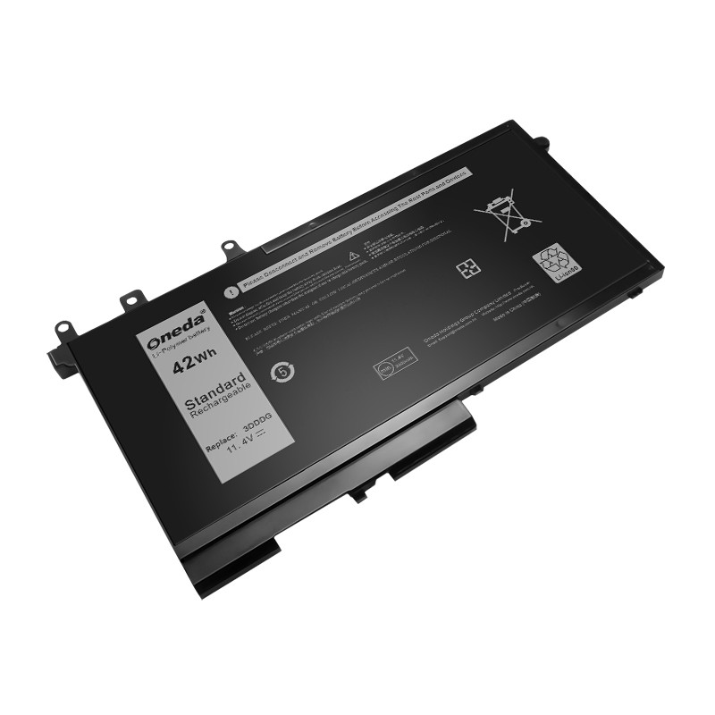 Oneda New Laptop Battery for Dell Latitude 5280 Series 3DDDG [Li-polymer 3-cell 42Wh] 