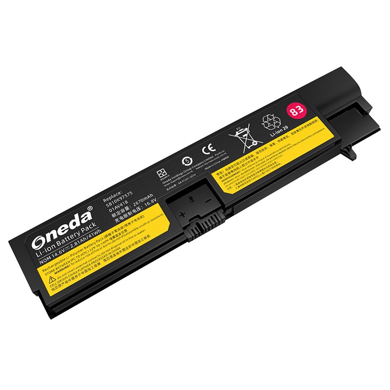 Oneda 适配于联想 Thinkpad SB10K97575 系列 E570 笔记本电池 [锂离子电池4芯 2670mAh/41Wh] 