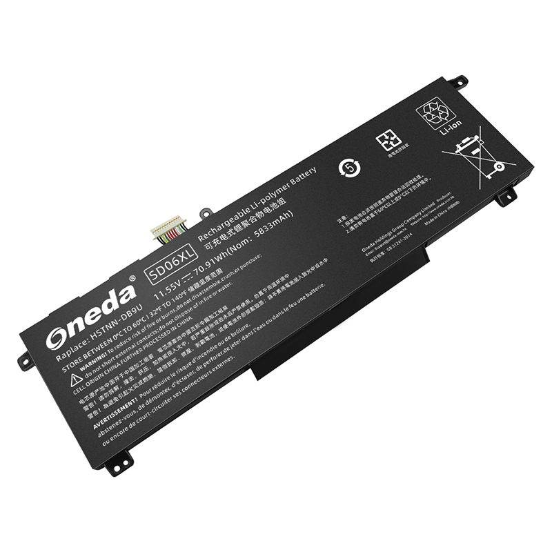 Oneda 适配于惠普 HP SD06XL 系列 TPN-Q236 笔记本电池 [锂聚合物电池6芯70.91Wh] 