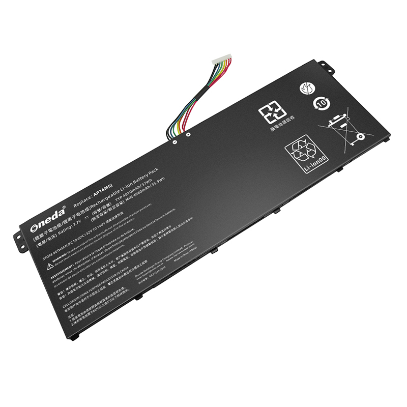 Oneda New Laptop Battery for Acer AP16M5J Series N18Q13 [Li-polymer 4-cell 4810mAh/37Wh] 