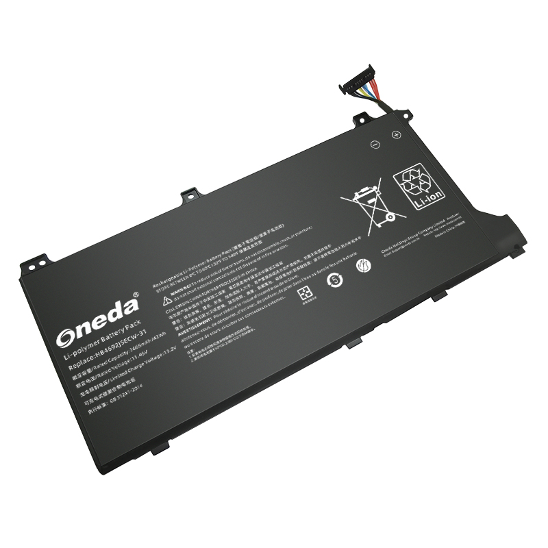 Oneda New Laptop Battery for HUAWEI HB4692J5ECW-31 Series HNL-WFQ9[Li-polymer 3-cell 3665mAh/42Wh] 