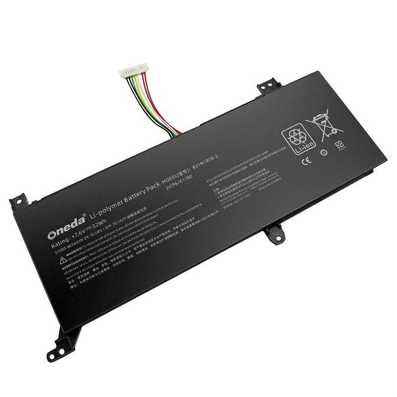 Oneda New Laptop Battery for ASUS B21N1818-2 Series X412FA [Li-polymer 2-cell 32Wh] 