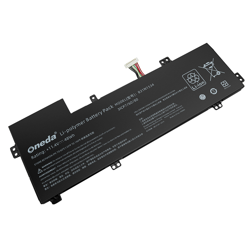 Oneda New Laptop Battery for ASUS U5000UX Series B31N1534 [Li-polymer 3-cell 48Wh] 