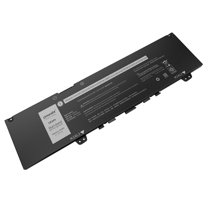 Oneda New Laptop Battery for Dell F62G0 Series Inspiron 7380 [Li-polymer 3-cell 38Wh/3166mAh] 