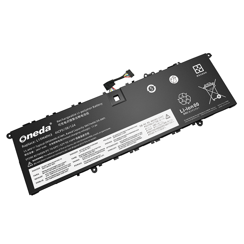 Oneda 适配于联想 Lenovo L19M4PH3 系列 Yoga 14s1HU 2021 笔记本电池 [锂聚合物电池4芯3950mAh/61Wh] 