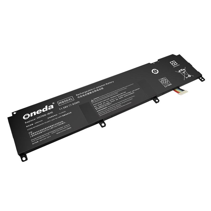 Oneda New Laptop Battery for HP MB06XL Series HSTNN-IB9E [Li-polymer 6-cell 83Wh ] 