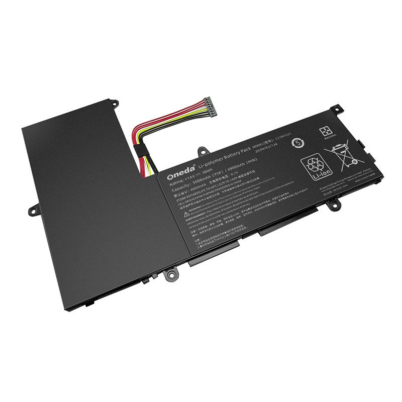 Oneda New Laptop Battery for ASUS C21N1521 Series VivoBook E200H [Li-polymer 2-cell 38Wh] 