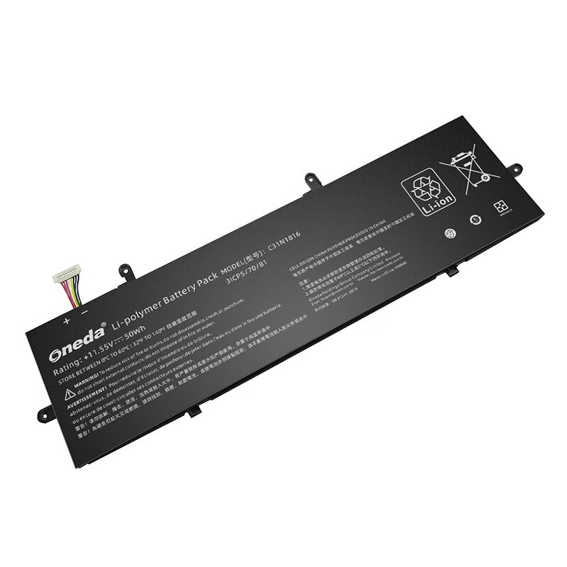 Oneda New Laptop Battery for ASUS C31N1816 Series UX362 [Li-polymer 3-cell 50Wh] 