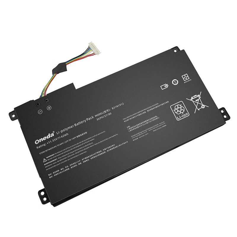 Oneda New Laptop Battery for ASUS B31N1912 Series E410M [Li-polymer 3-cell 42Wh] 