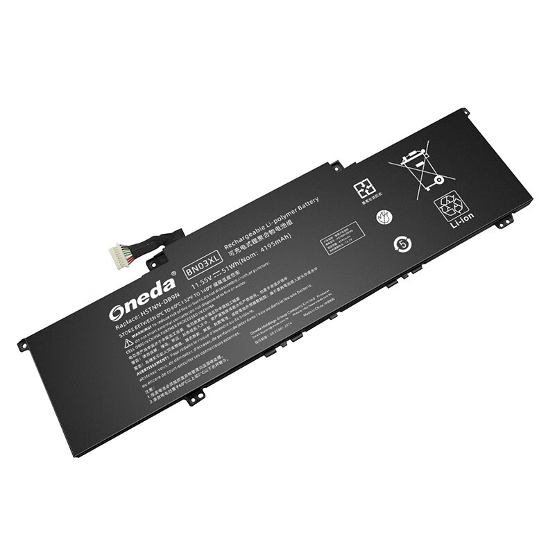 Oneda New Laptop Battery for HP BN03XL Series HSTNN-DB9N [Li-polymer 3-cell 51Wh/4195mAh] 