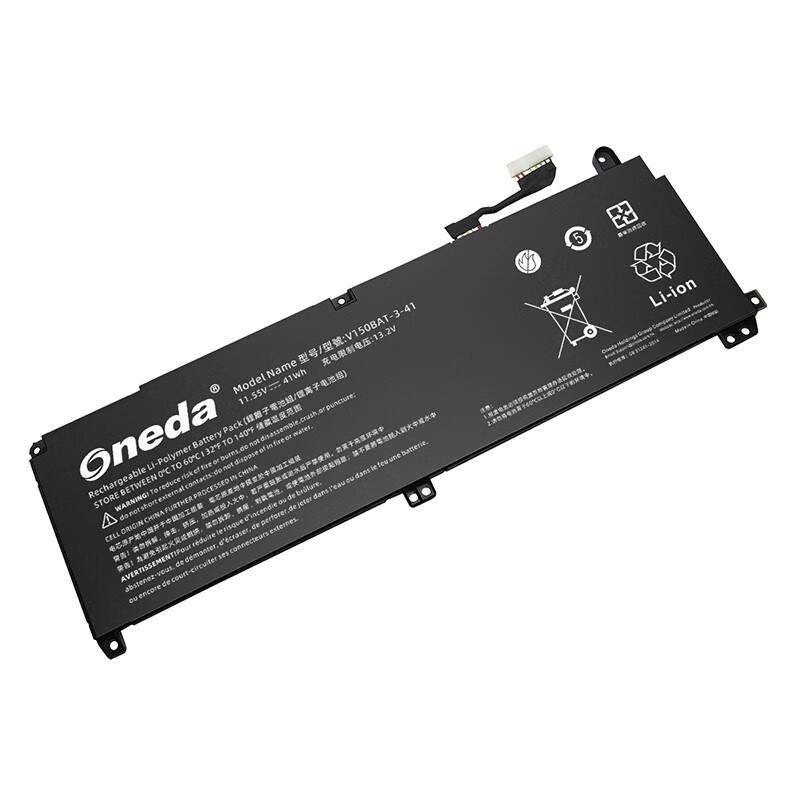 Oneda 适配于联想 Lenovo V150BAT-3-41 系列 战神Z8-DA7NP 笔记本电池 [锂聚合物电池3芯41Wh] 