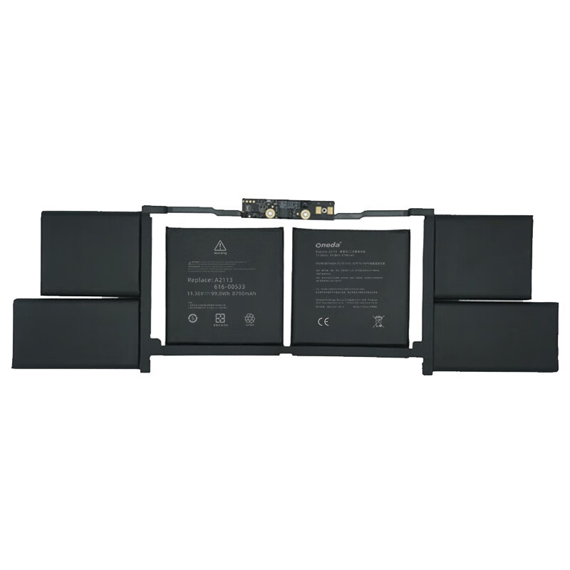 Oneda New Laptop Battery for Apple A2113 Series A2141 [Li-polymer 6-cell 99.8Wh/8790mAh] 