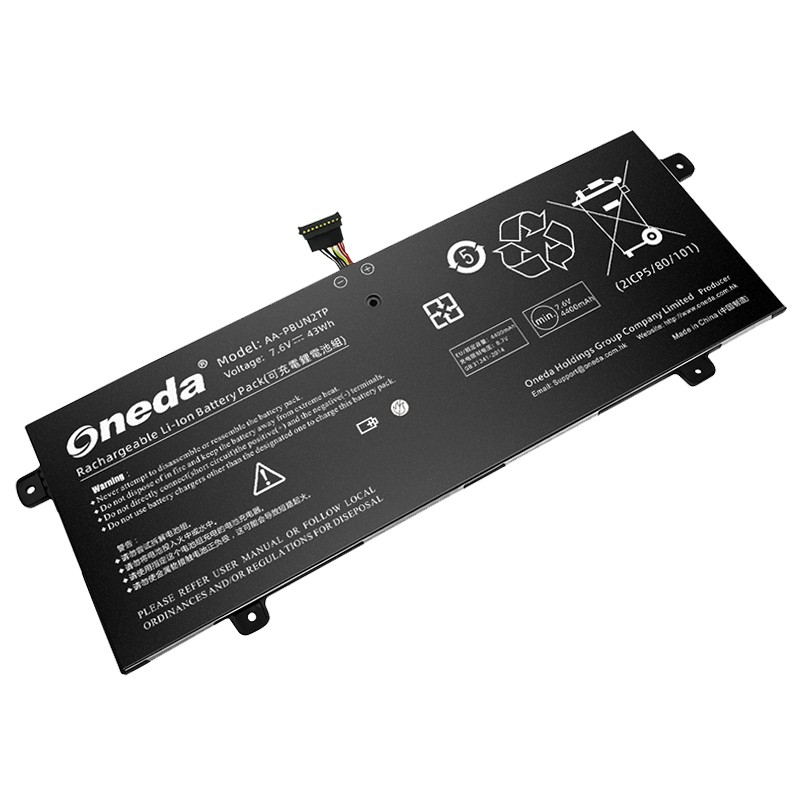 Oneda New Laptop Battery for Samsung AA-PBUN2TP Series 500R3M [Li-polymer 2-cell 4400mAh/33Wh] 
