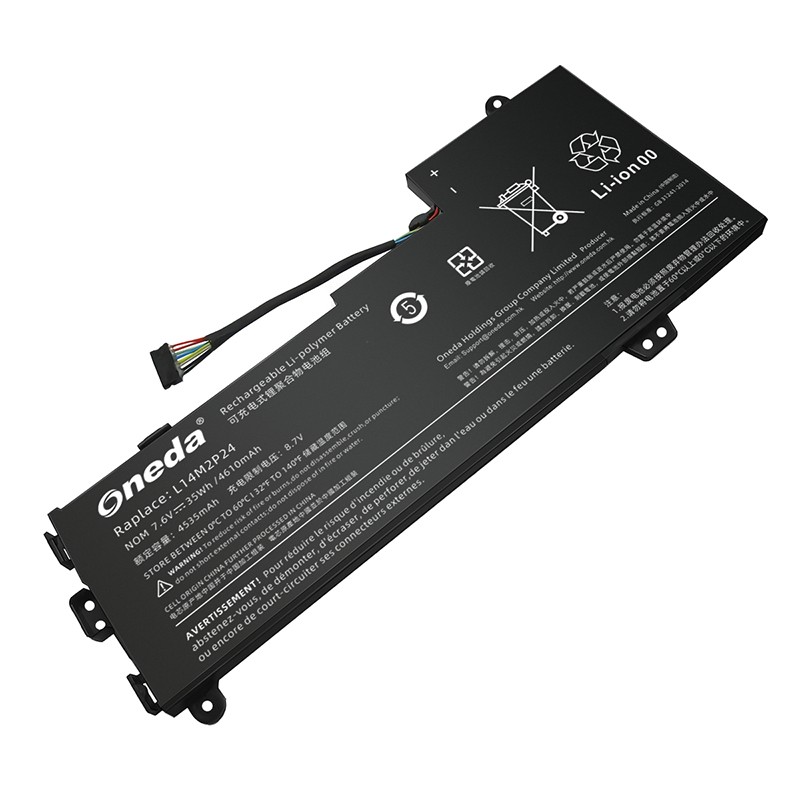 Oneda New Laptop Battery for Lenovo L14M2P24 Series L14M2P23 [Li-polymer 2-cell 35Wh /4610mAh] 