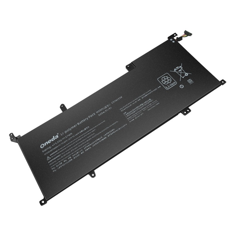 Oneda New Laptop Battery for ASUS C31N1539 Series 0B200-01180200 [Li-polymer 3-cell 57Wh] 